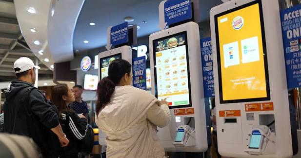 smart self-service kiosk for restaurants